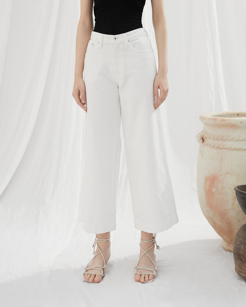 Nanushka Wide Leg High Rise Jeans outlook