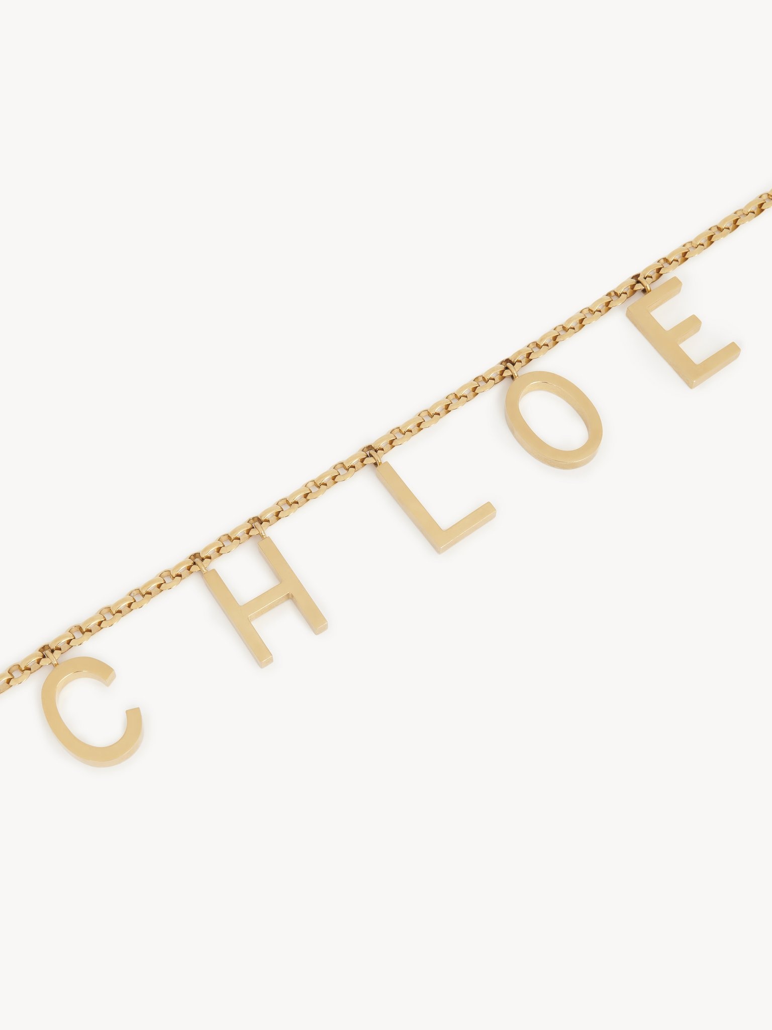 THE CHLOÉ LETTERS JEWELRY BELT - 3