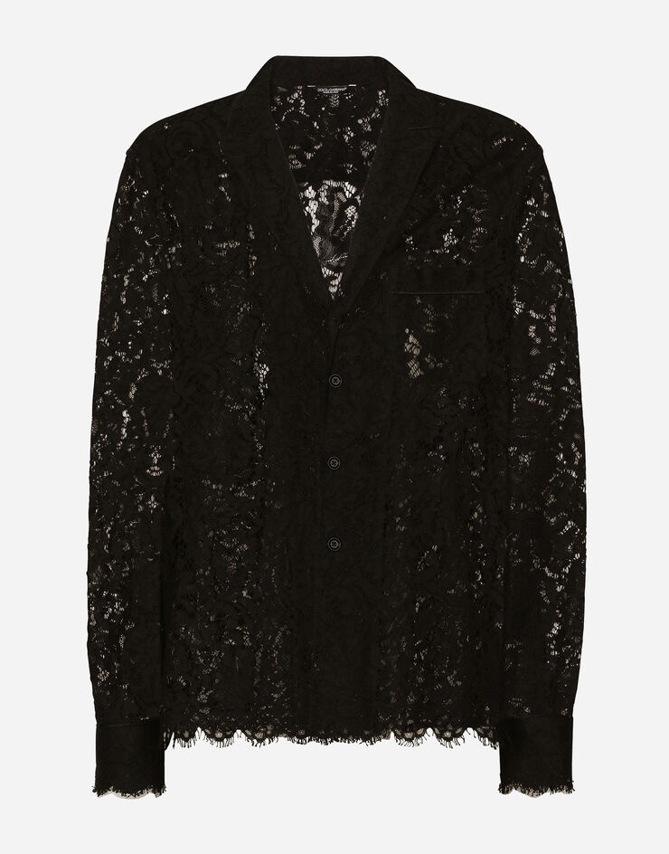 Cordonetto lace shirt - 1
