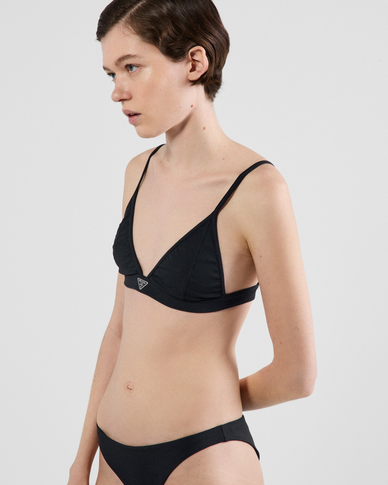 Prada Ribbed knit bikini bottom outlook