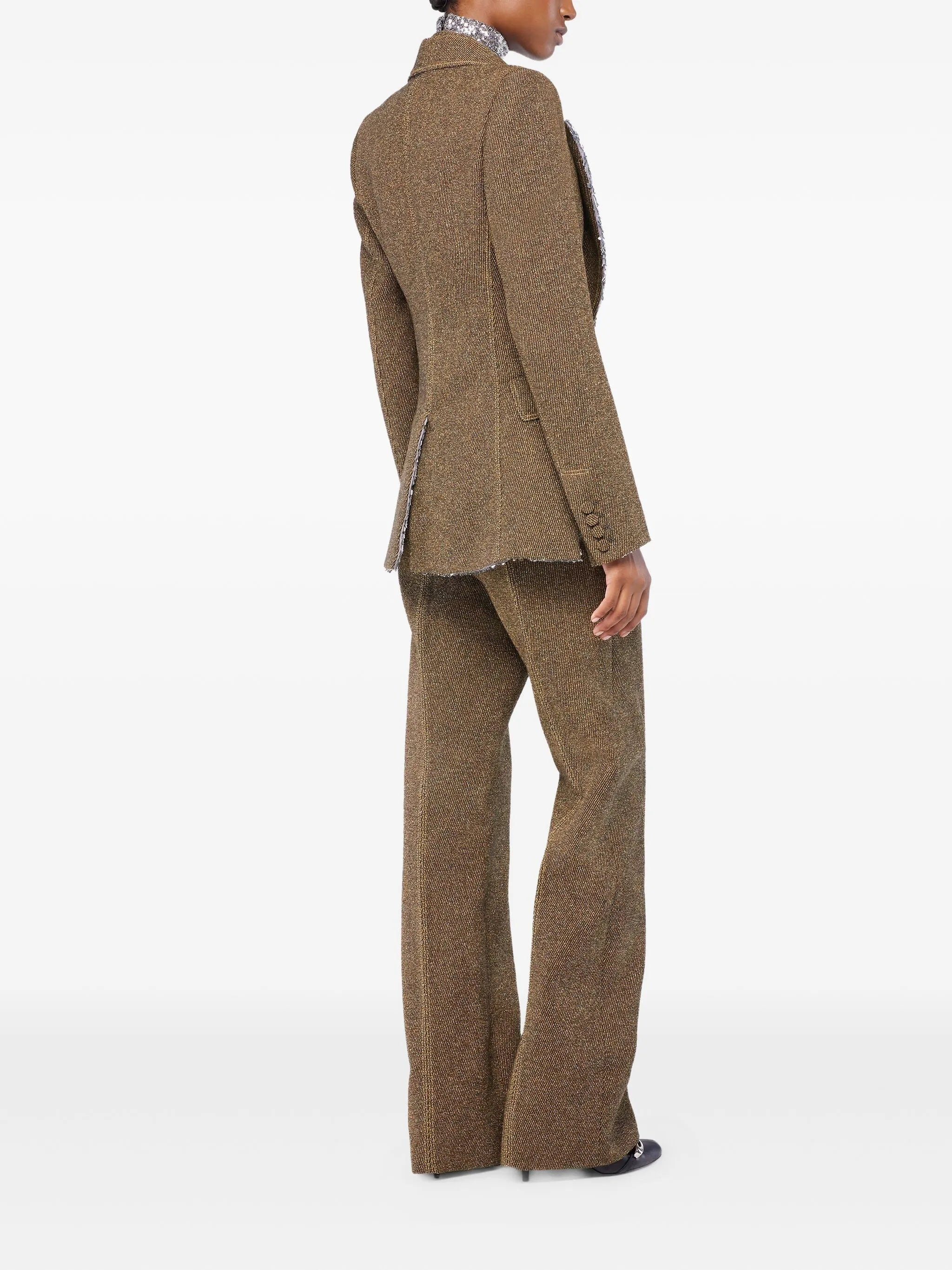 cut-out long-sleeved top - 3