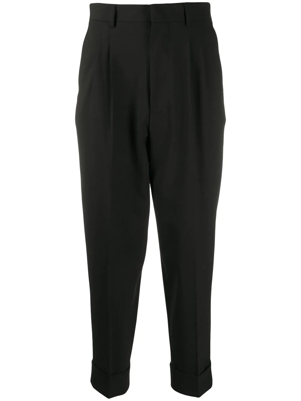 cropped tailored trousers - 1