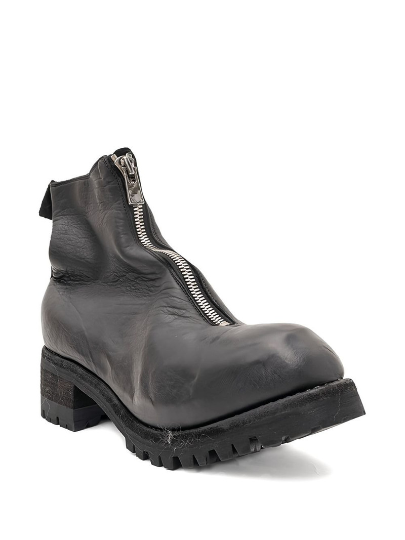 Guidi front-zip boots outlook