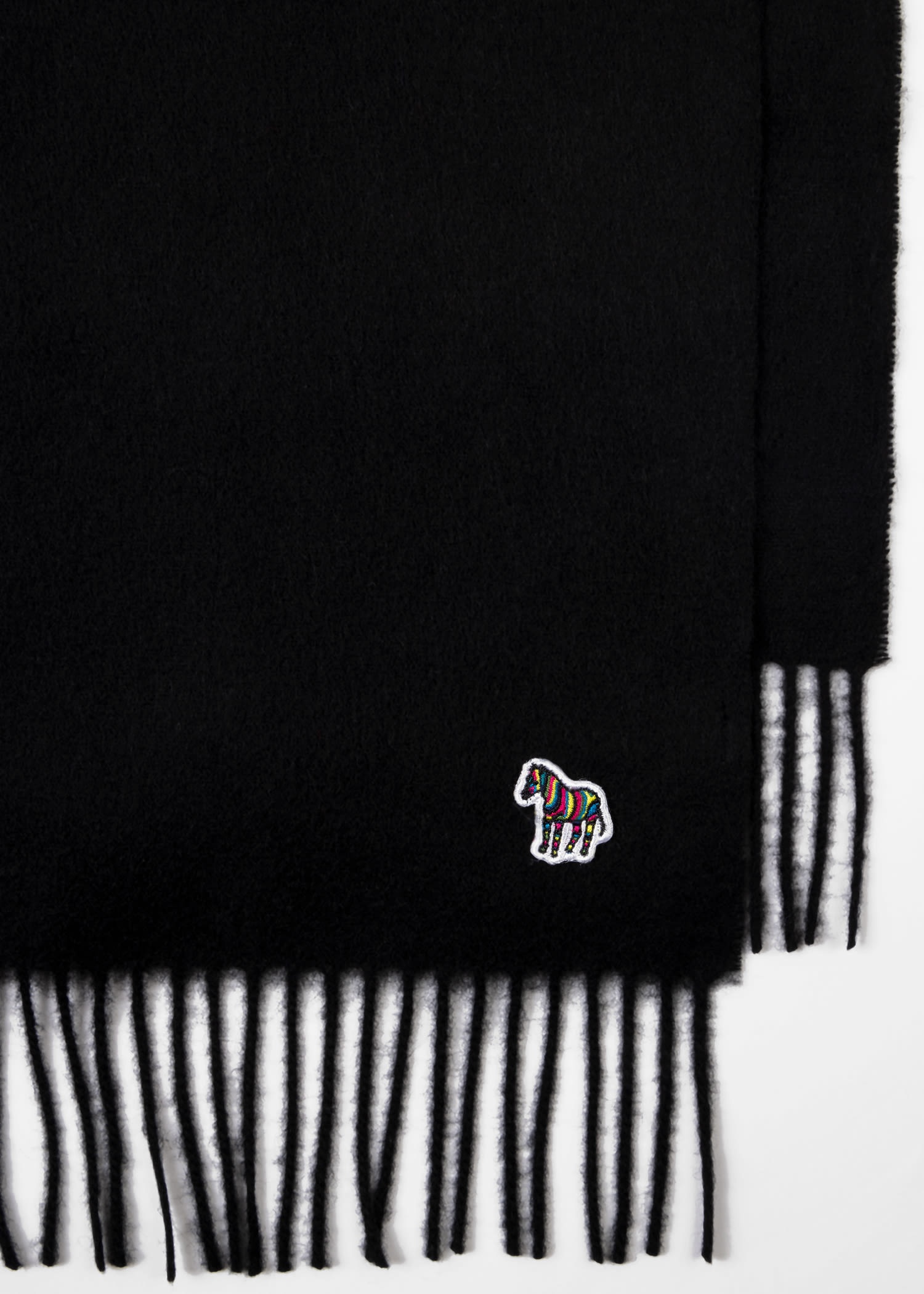Lambswool Zebra Scarf - 4