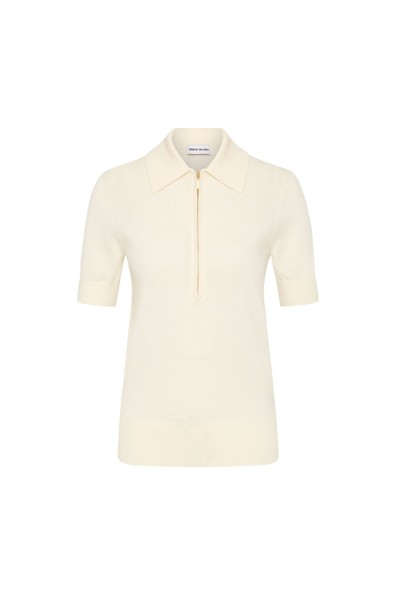 Indy Polo Knit Top 1