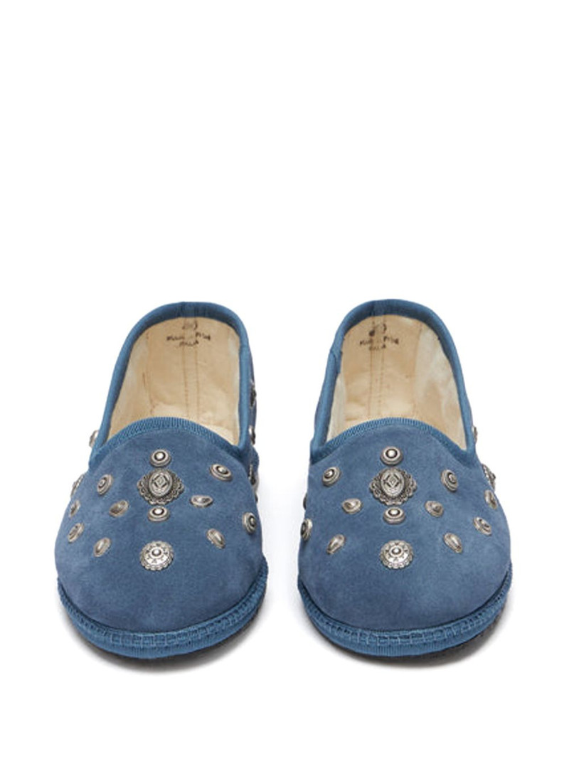 Frutate studs suede slippers 4