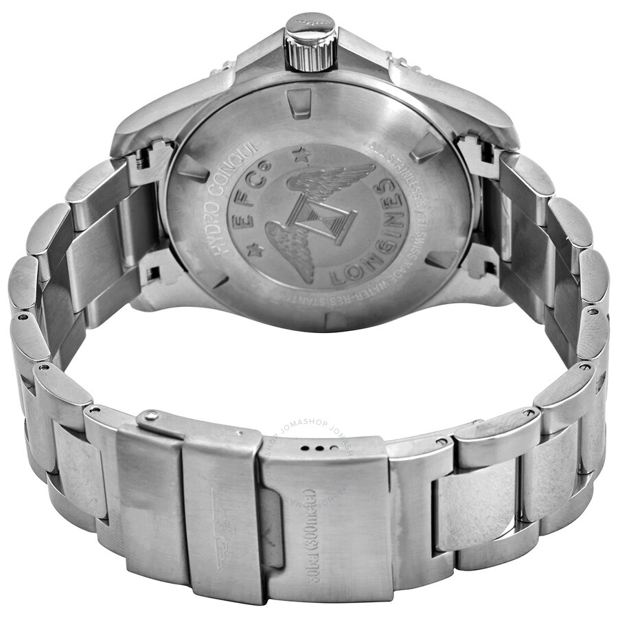 Longines Hydroconquest Automatic Black Ceramic Bezel 43 mm Men's Watch L37824566 - 3