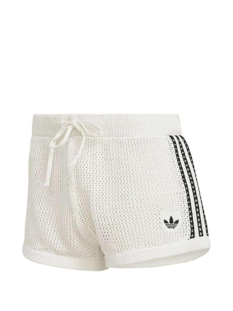 crochet 3-Stripes shorts 1