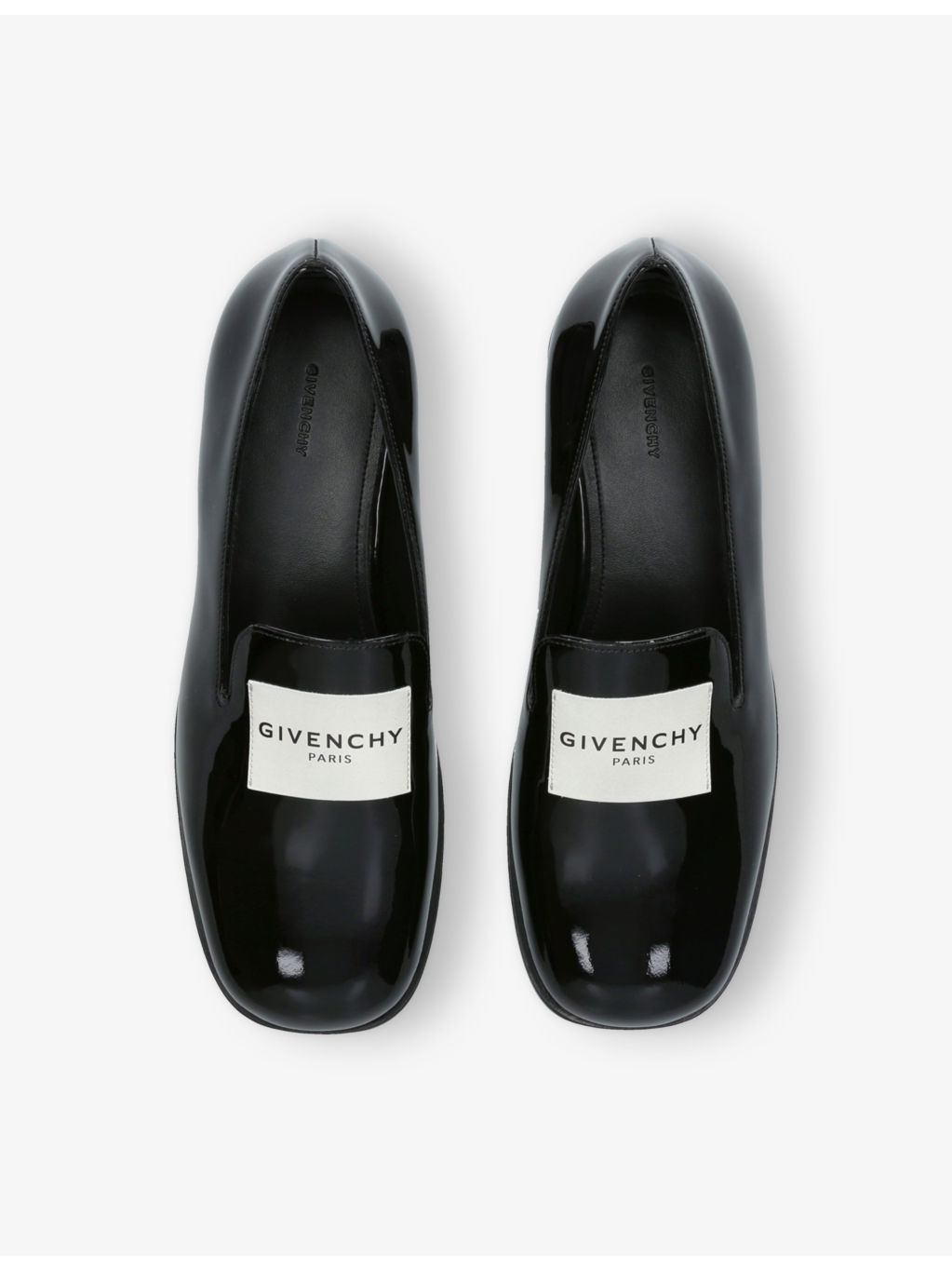 Logo Patent-Leather Loafers - 2