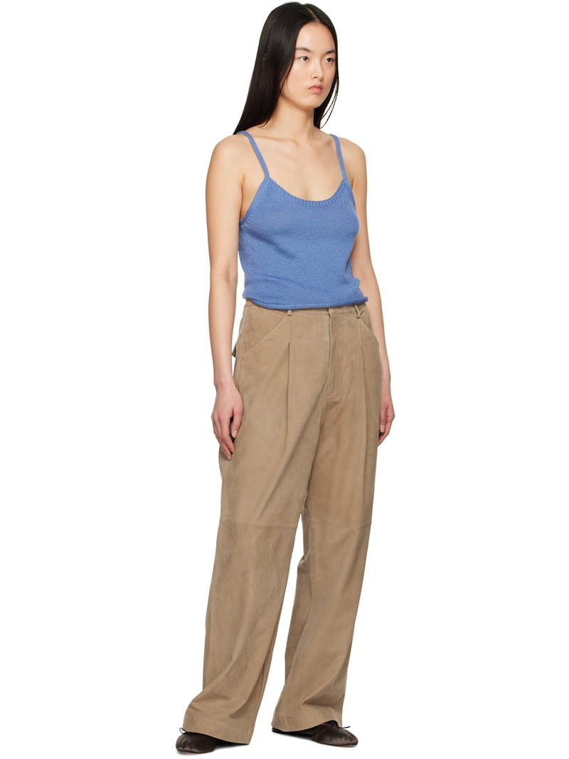 The Elder Statesman Blue Nora Lite Camisole outlook