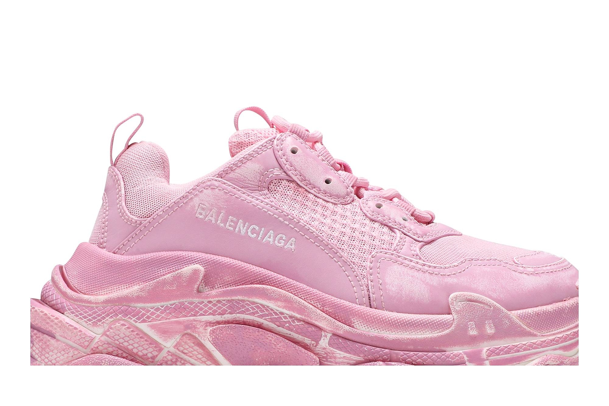 Balenciaga Wmns Triple S Sneaker 'Faded Pink' - 2