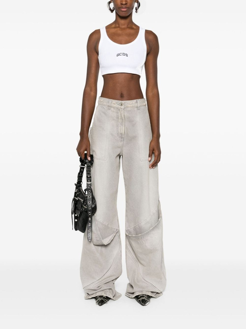 GCDS logo bra top outlook