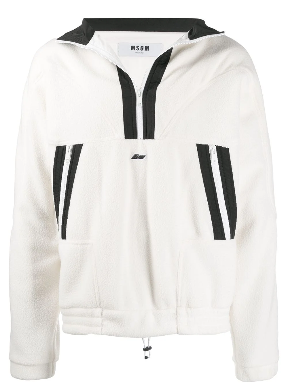 contrast stripe sweatshirt - 1