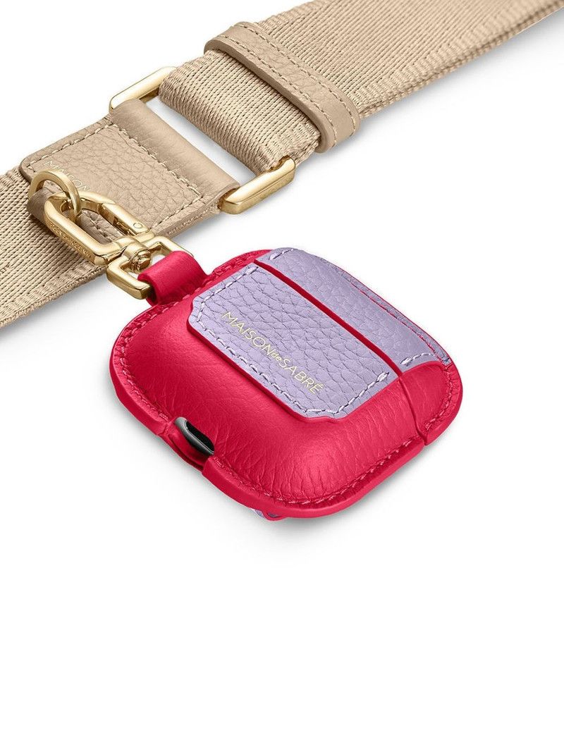 leather AirPods Pro 3 keyring case 5