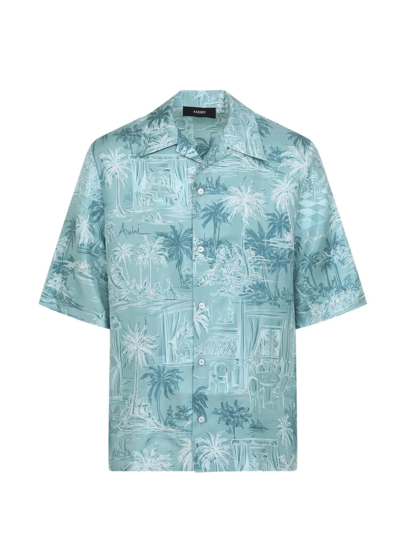 Amiri Printed Silk Shirt 1