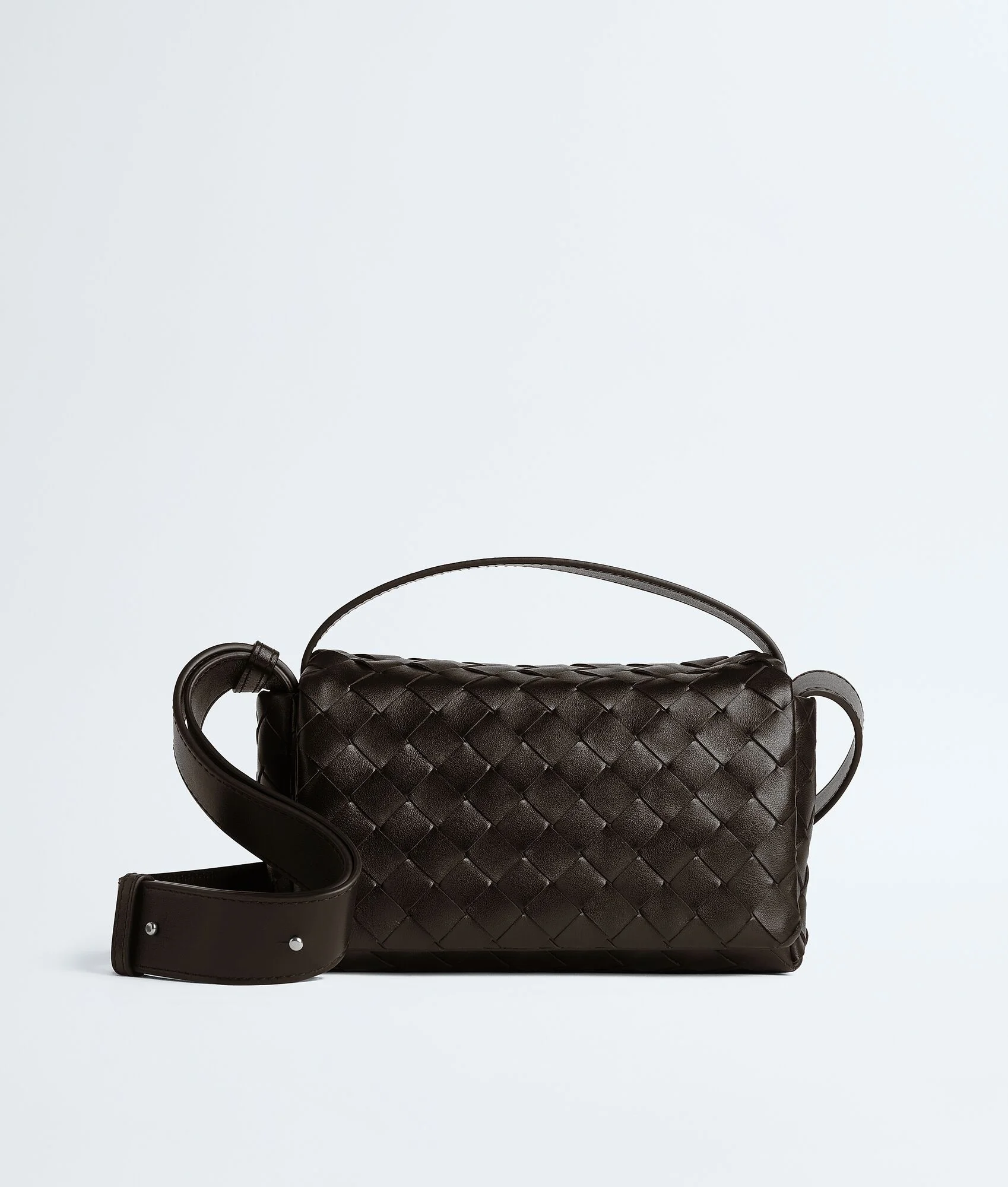 Intrecciato Mini Bag With Flap - 1