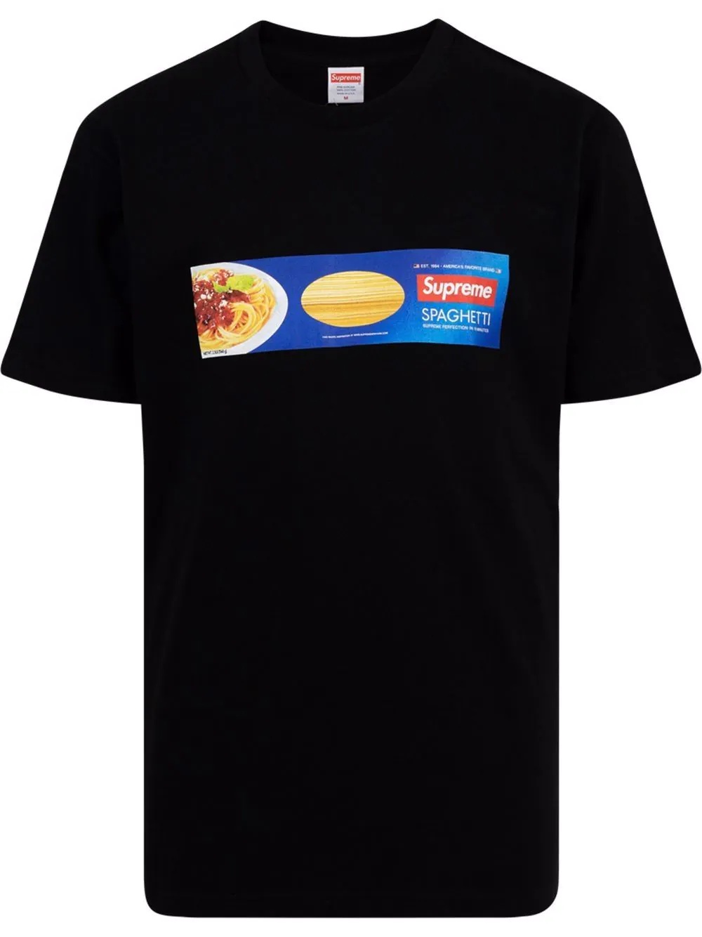 Spaghetti short-sleeve T-shirt - 1