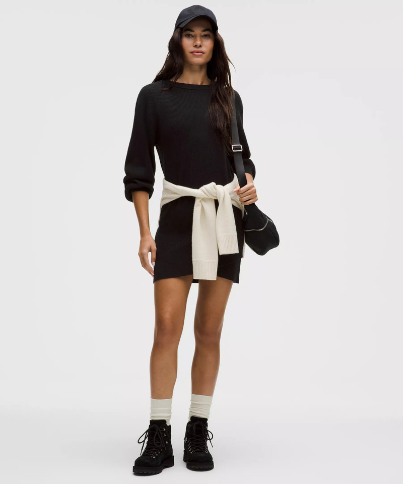 Reversible Crossover Cotton-Blend Dress 1