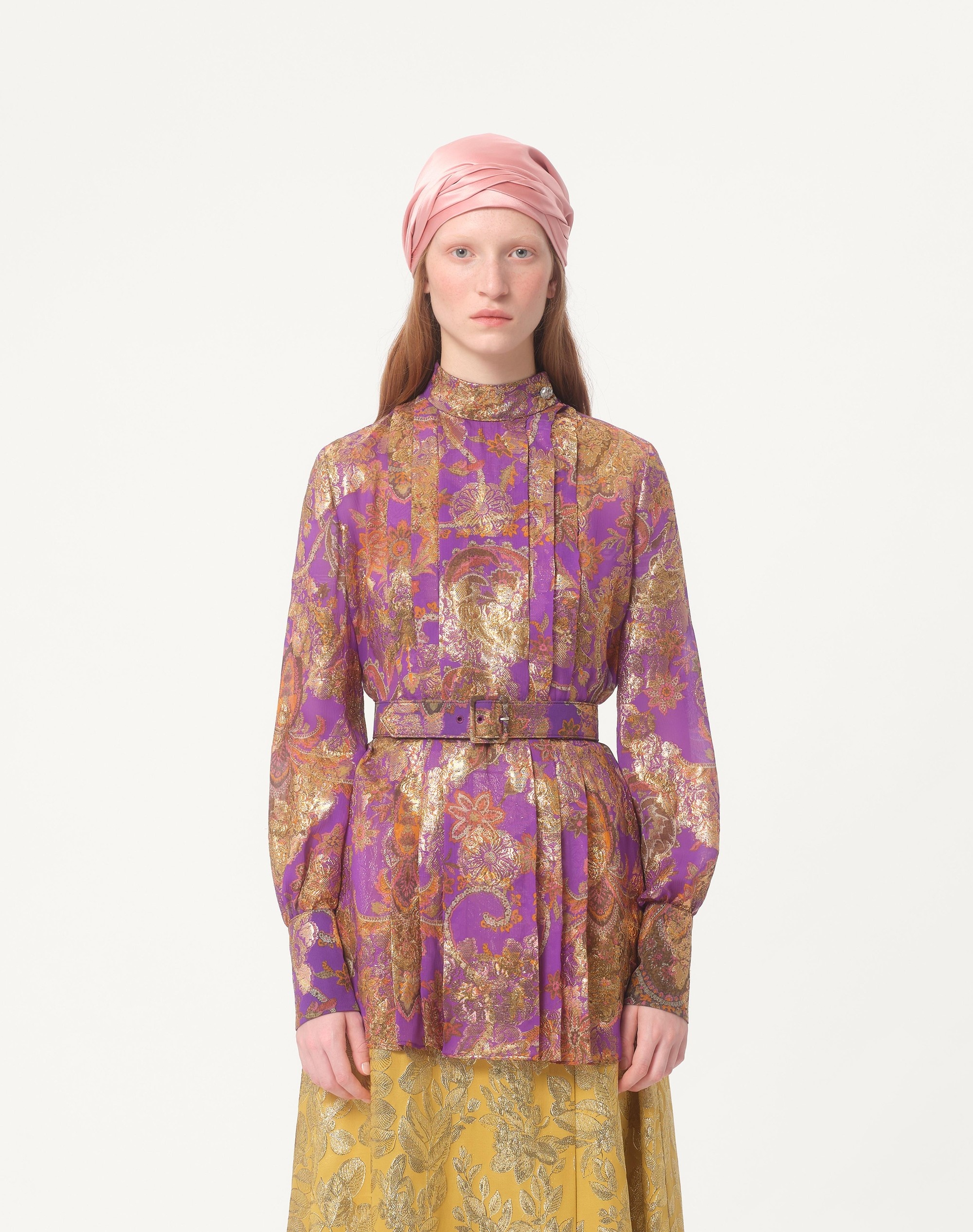 TOP IN FIL COUPE' LAME' CASHMERE APRES L'HIVER - 6