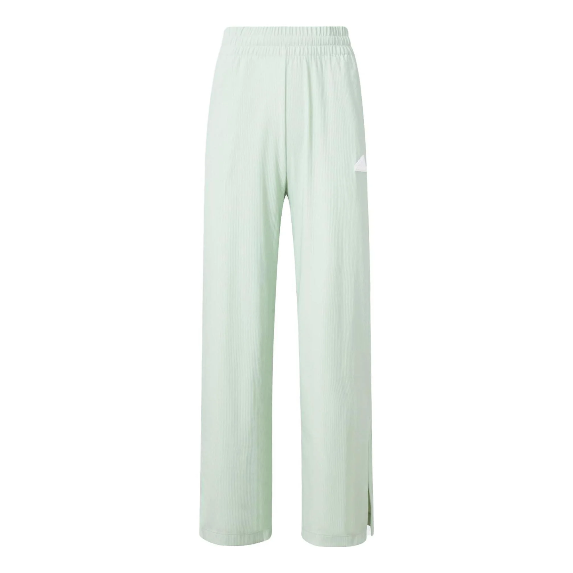 (WMNS) adidas Ct Knit Wide Pants 'Green' IT4351 - 1