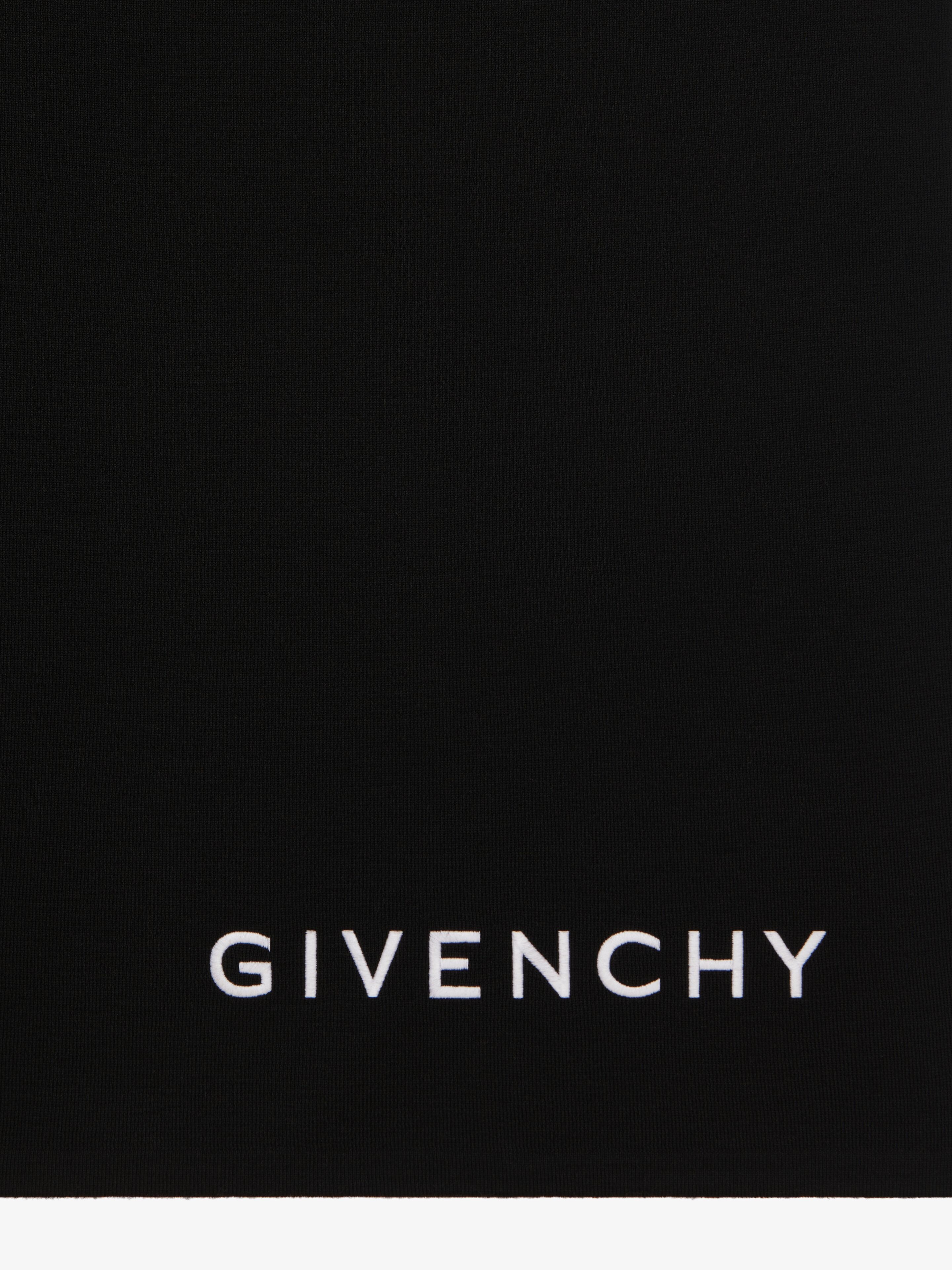 4G GIVENCHY EMBROIDERED SCARF IN WOOL - 2