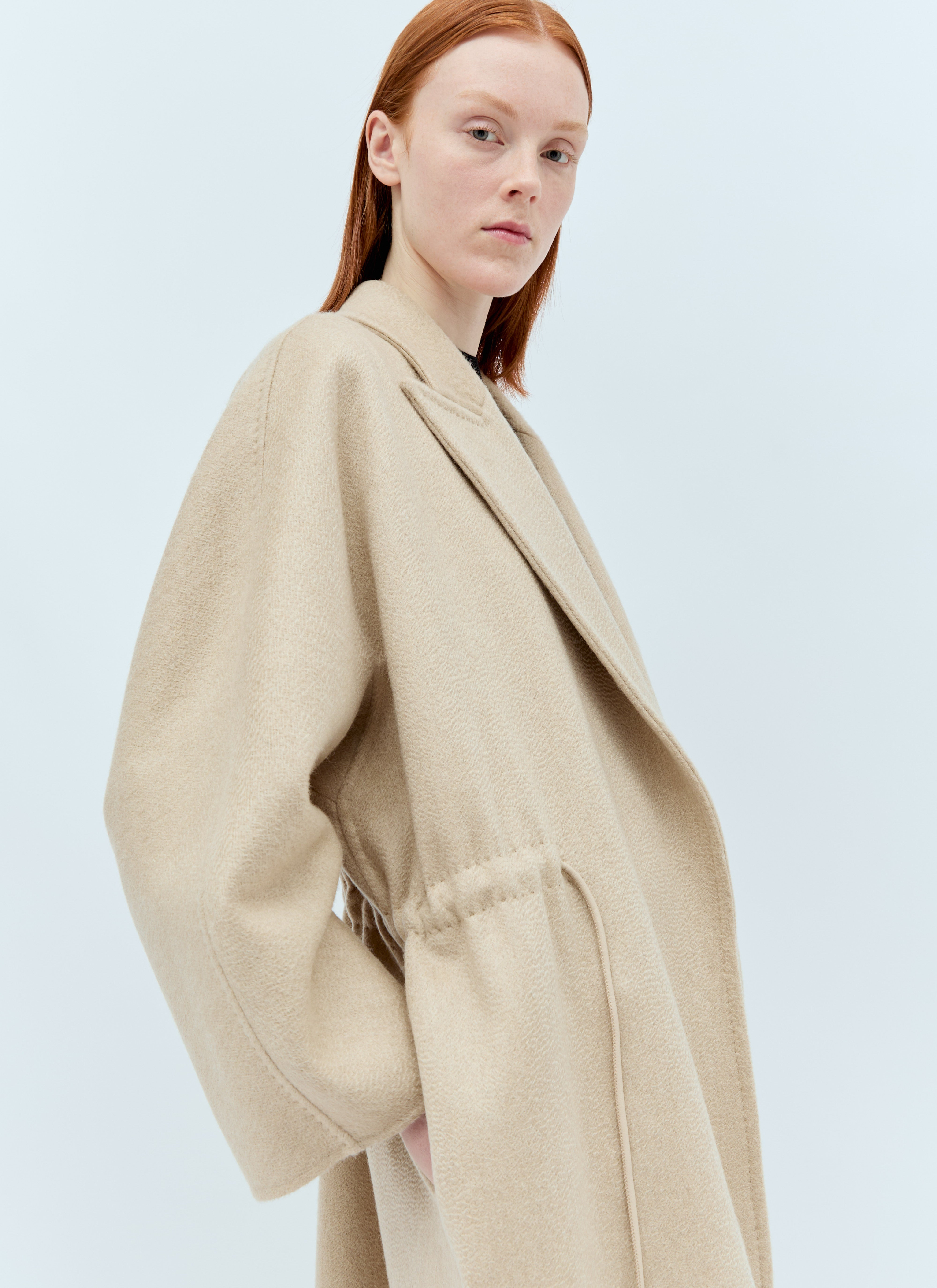 Max Mara Women Oversized Cashmere Coat - 6
