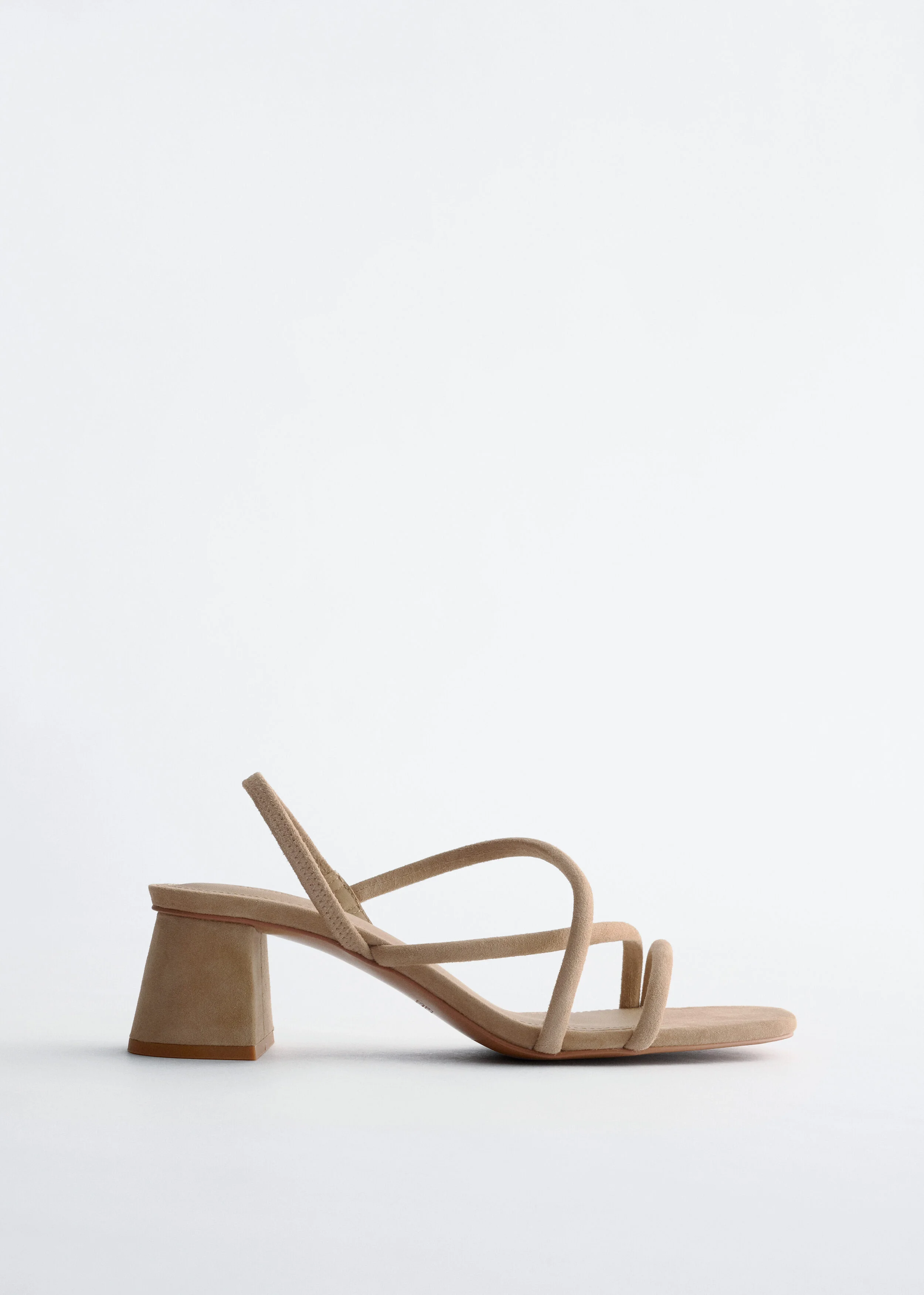 Strappy Block Heel Sandals - 1