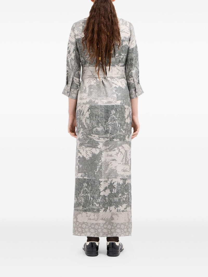landscape-print maxi dress 3