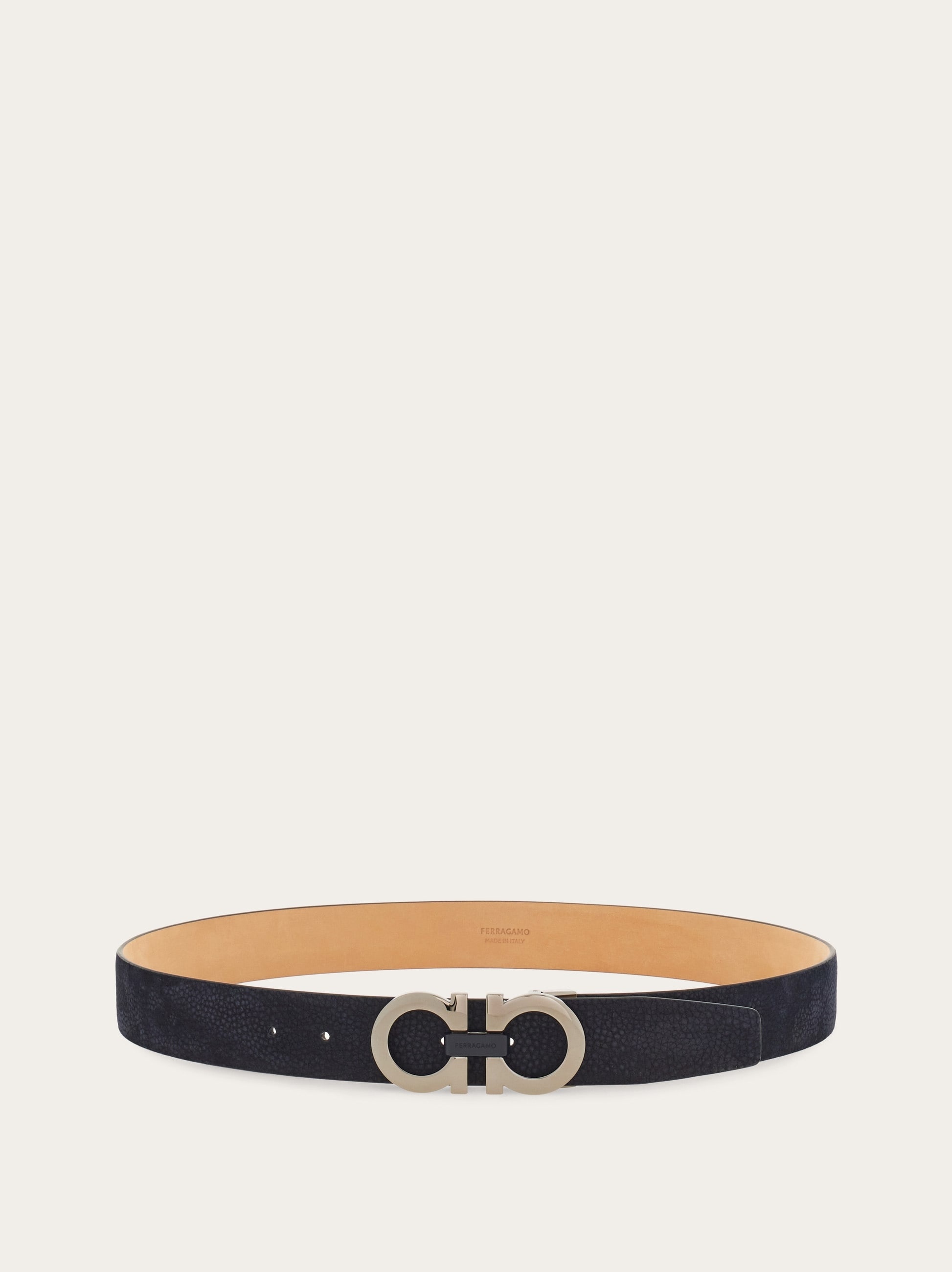 Adjustable Gancini belt - 3