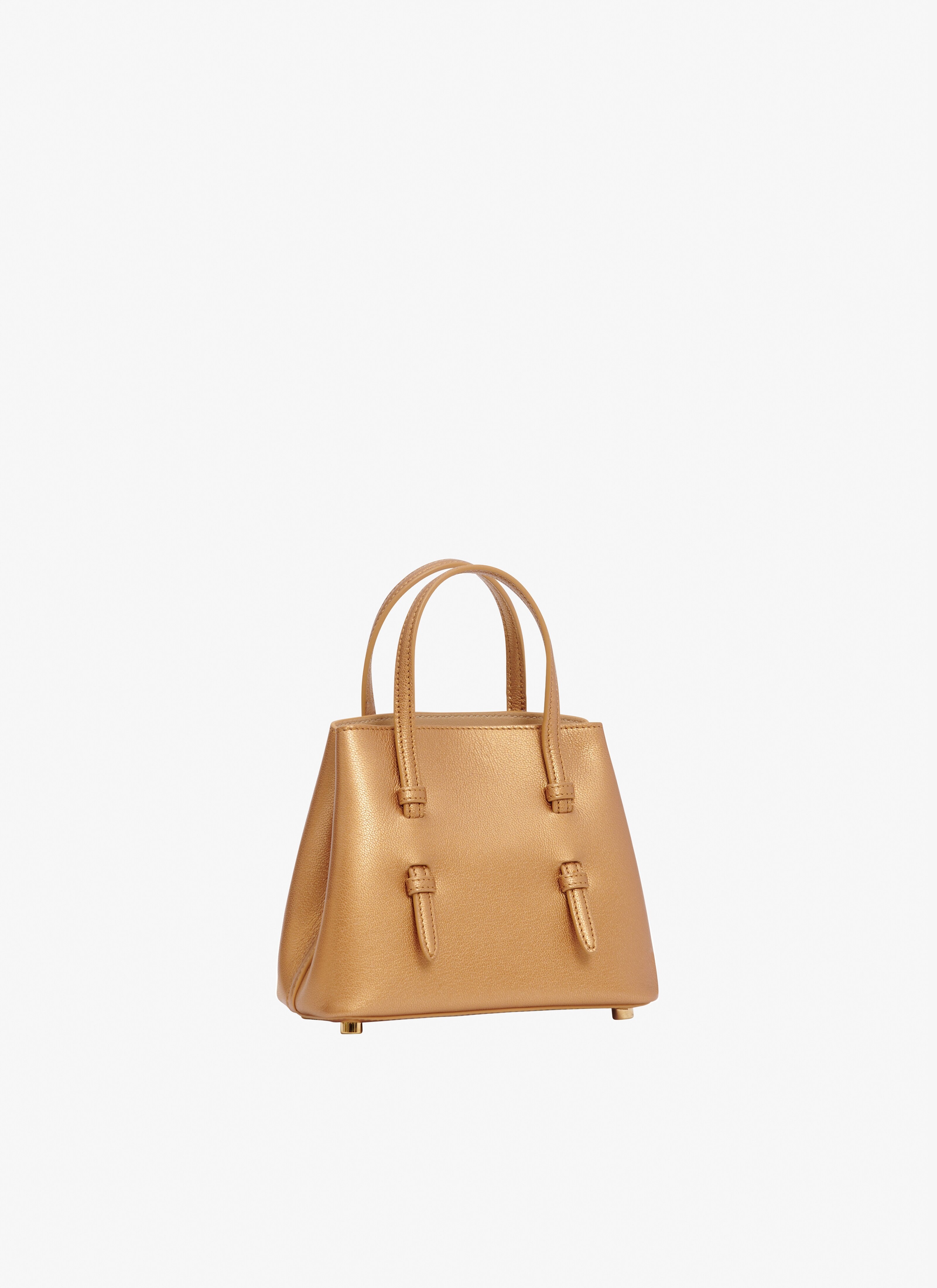 MINA 16 BAG IN METALLIC GOATSKIN - 2