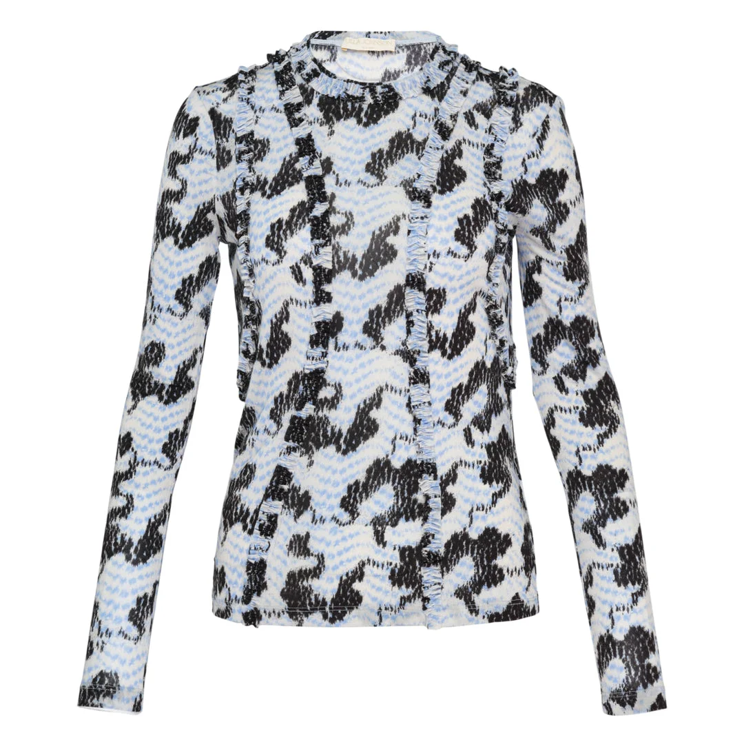 Clover Long Sleeve Jersey Top - 1