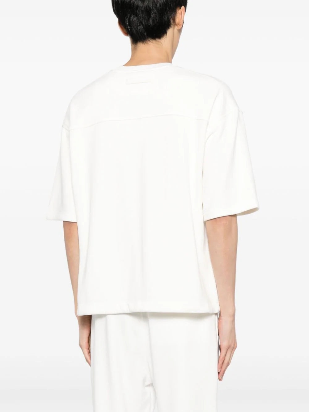 LOGO-EMBROIDERED COTTON-BLEND SWEATSHIRT - 3
