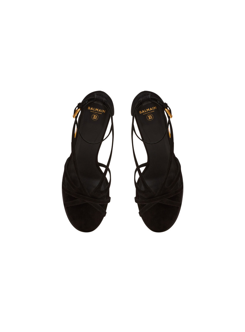 Cam suede platform sandals 3