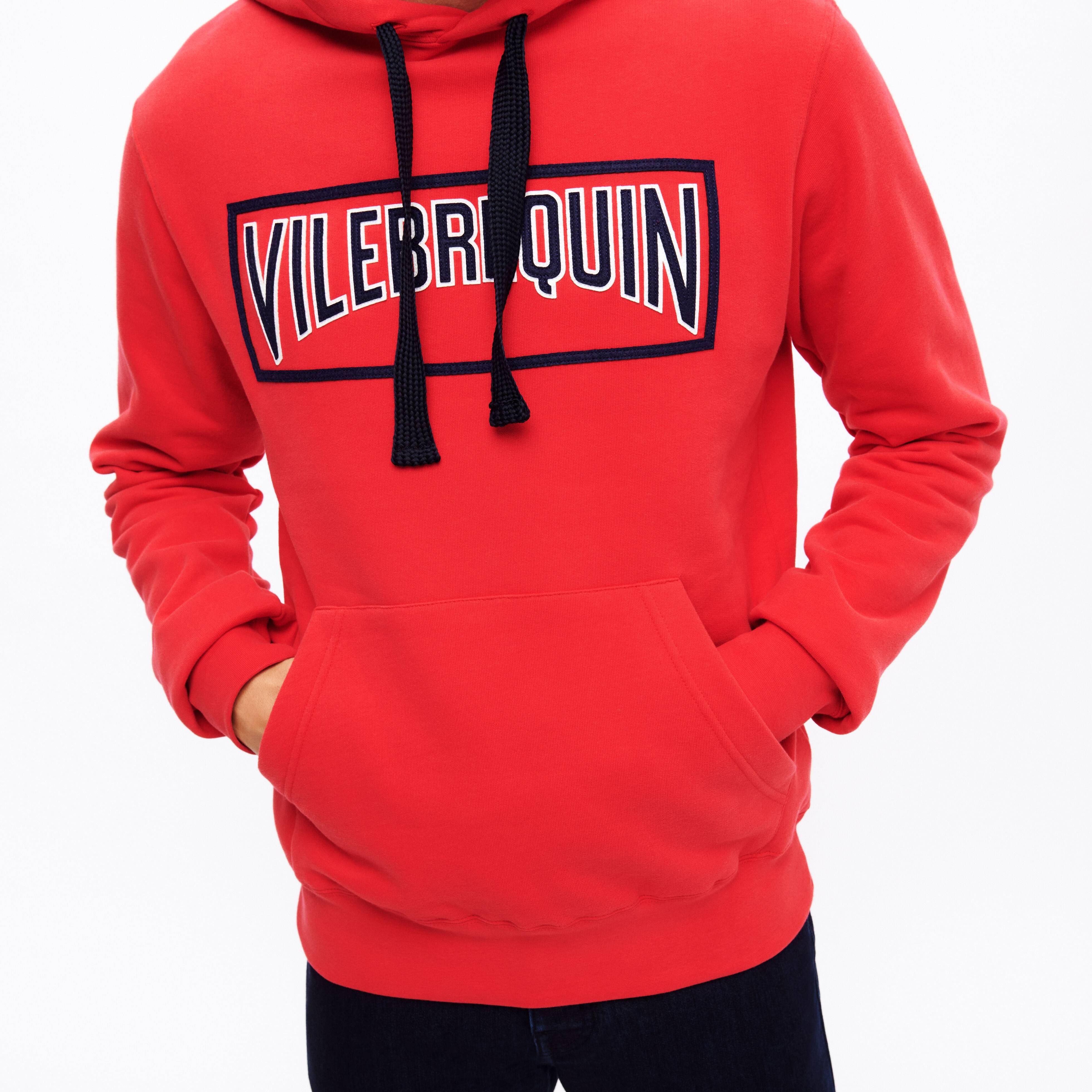 Men Cotton Hoodie Sweatshirt Solid - 6
