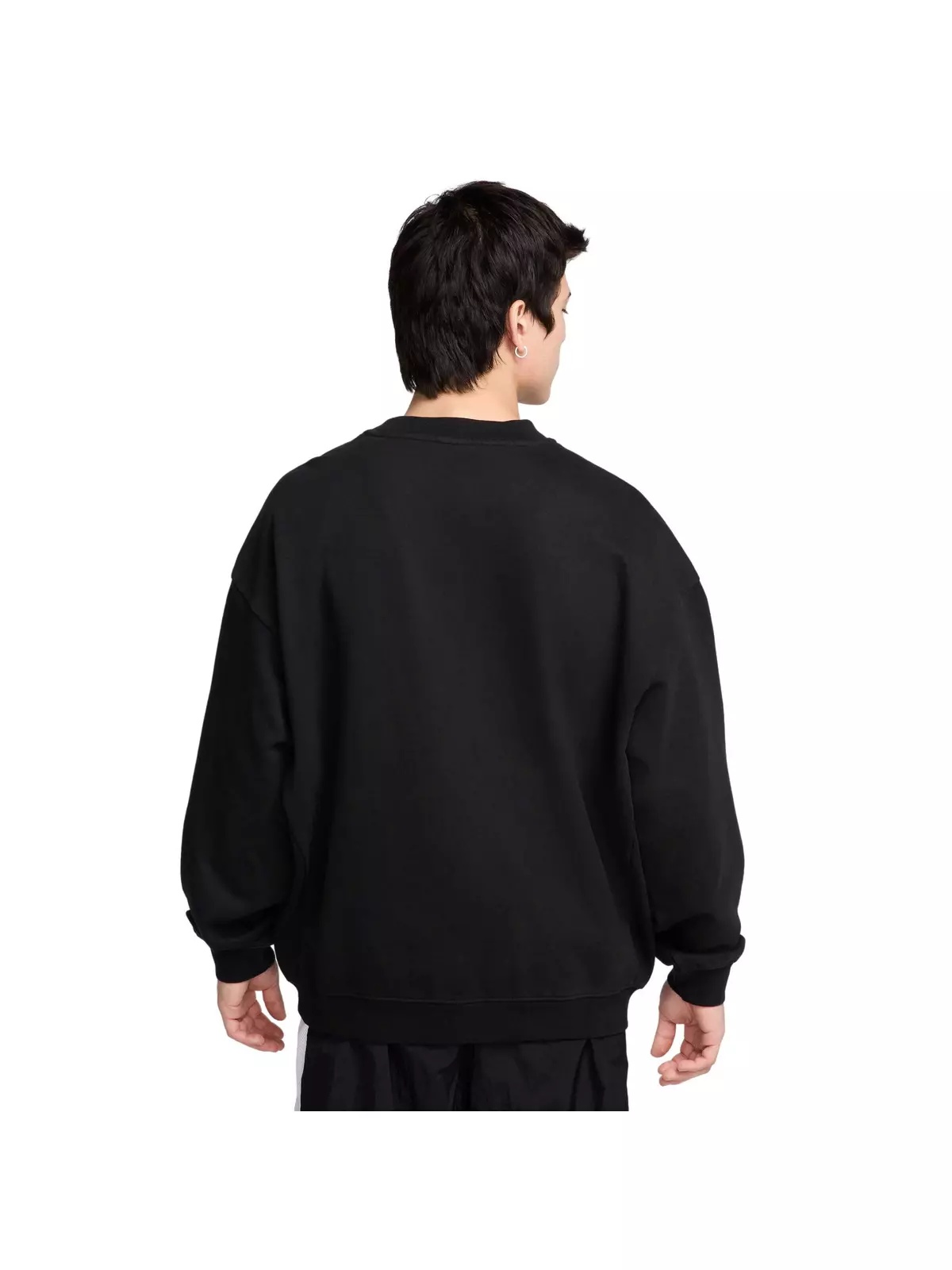 Air Men's "Shanghai" Fleece Crew -Black - 2