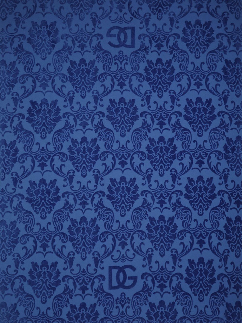 Dolce & Gabbana cotton beach towel outlook