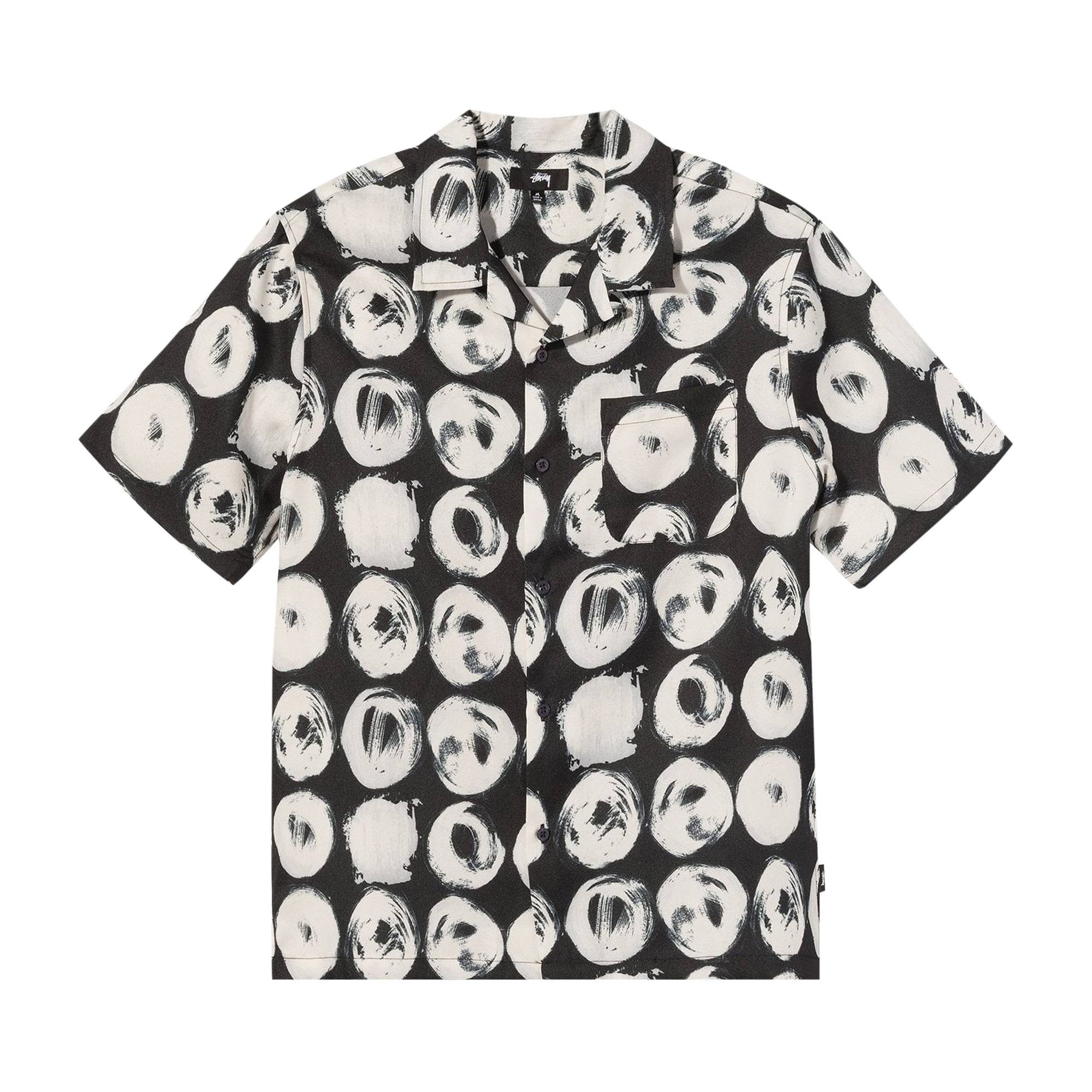 Stussy Hand Drawn Dot Shirt 'Black' - 1