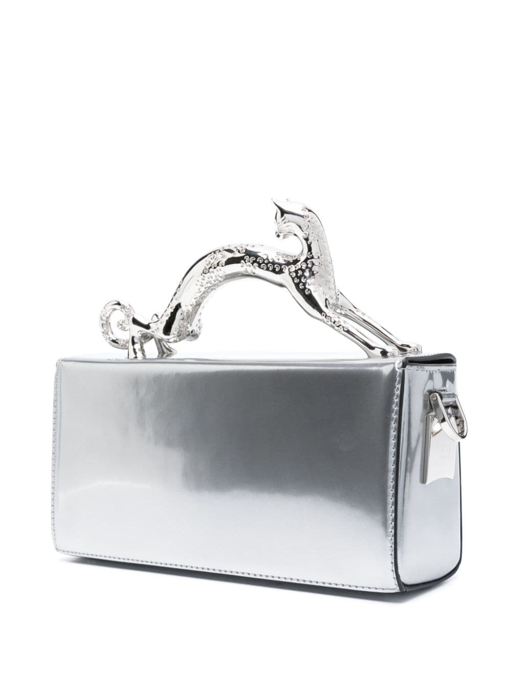 Pencil Cat leather mini bag - 2