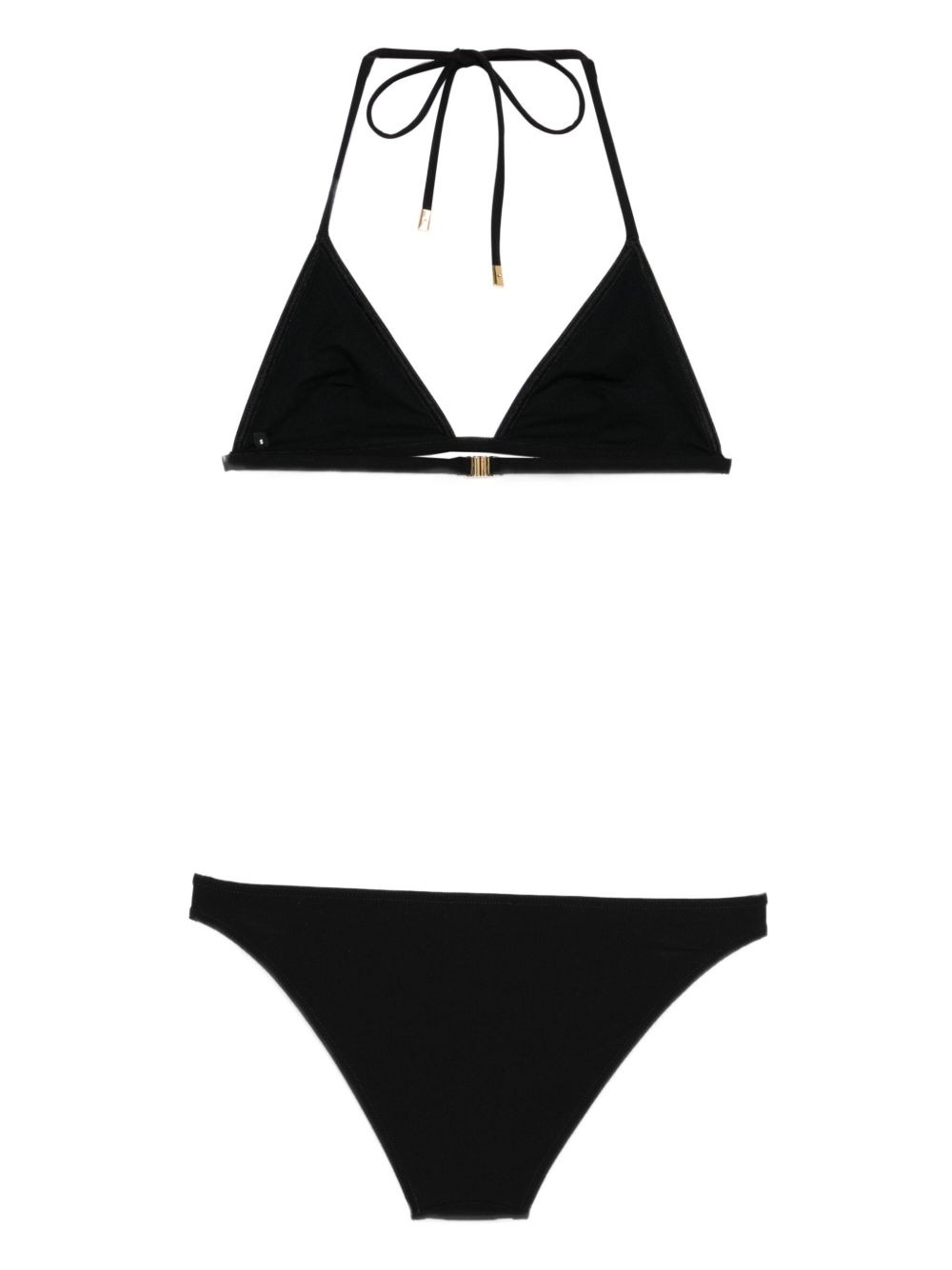 triangle halterneck bikini - 2