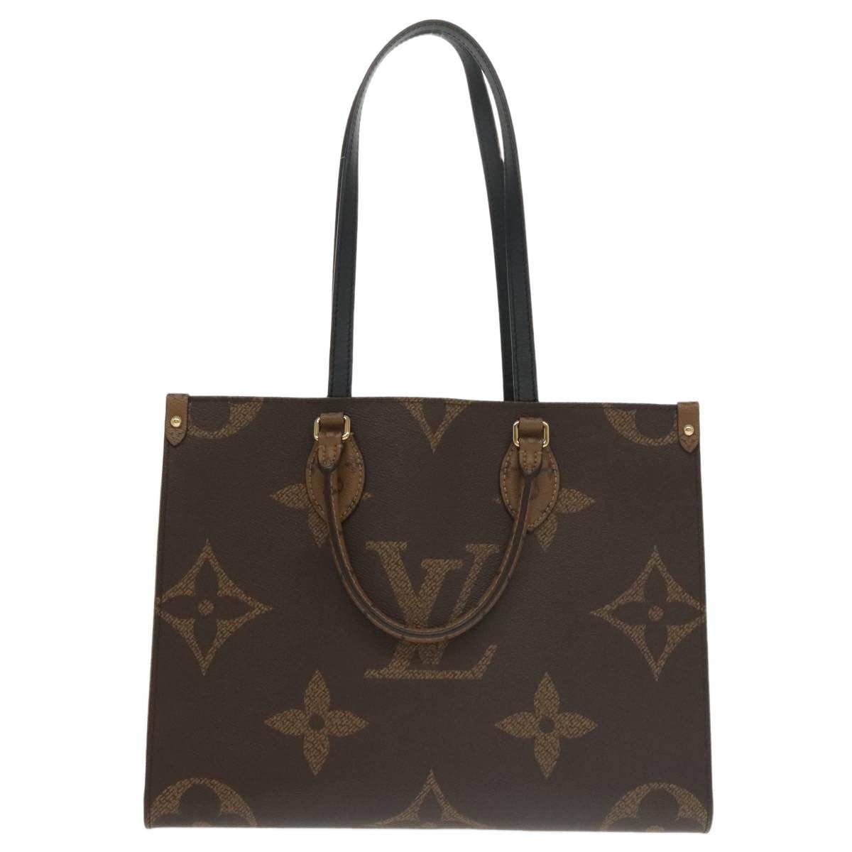 LOUIS VUITTON Monogram Reverse Giant On The Go MM Tote Bag M45321 - 13