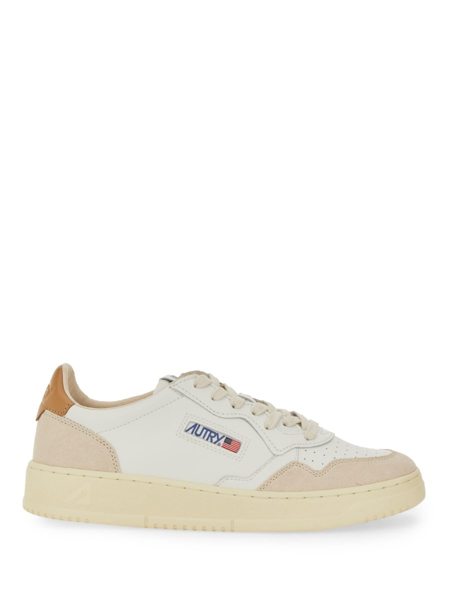 MEDALIST LOW LEATHER SNEAKER - 1