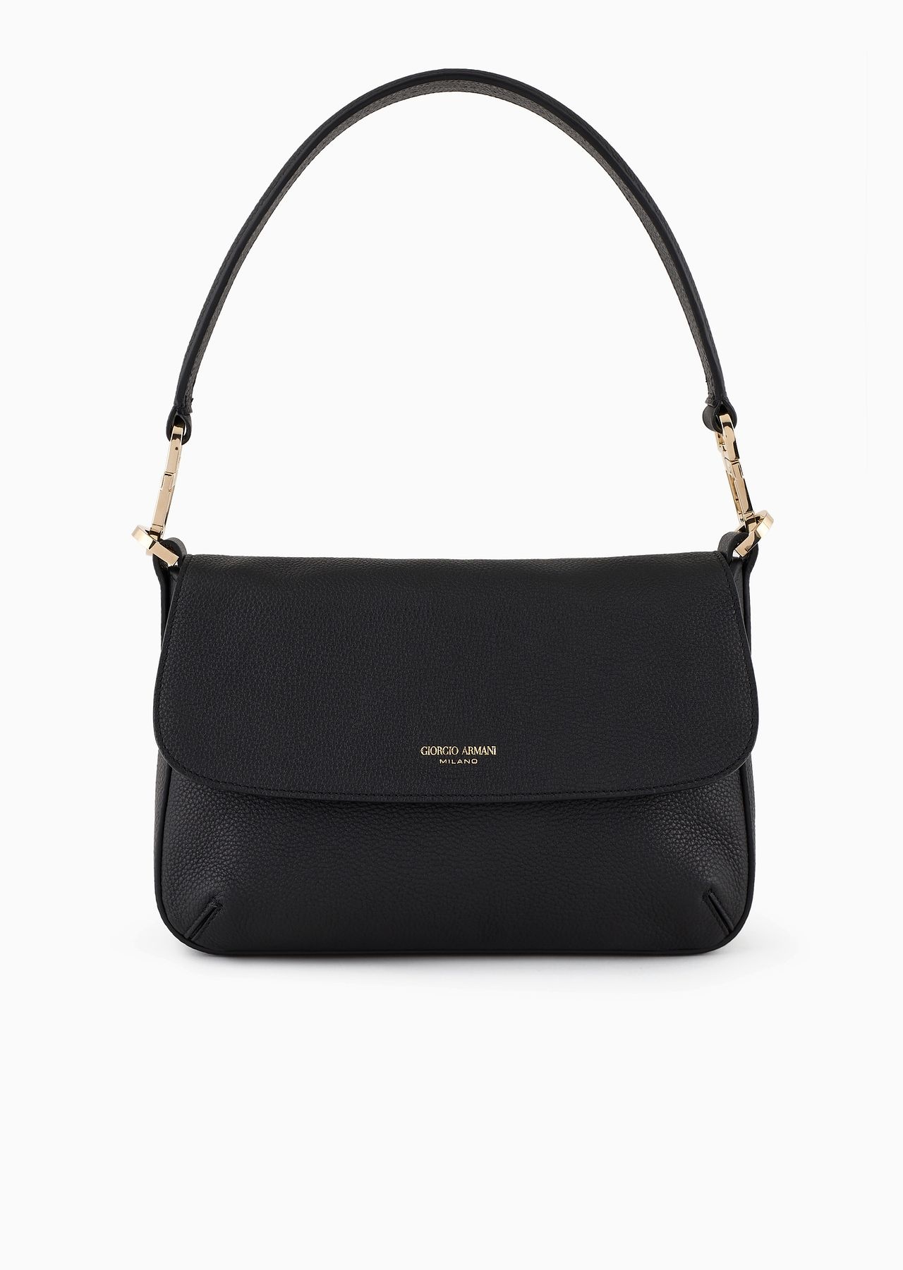 Small la Prima Soft bag in pebbled leather - 1