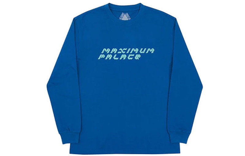 PALACE Palace Tri-Flect Long Sleeve Logo Shirt 'Blue' P13LS013 outlook