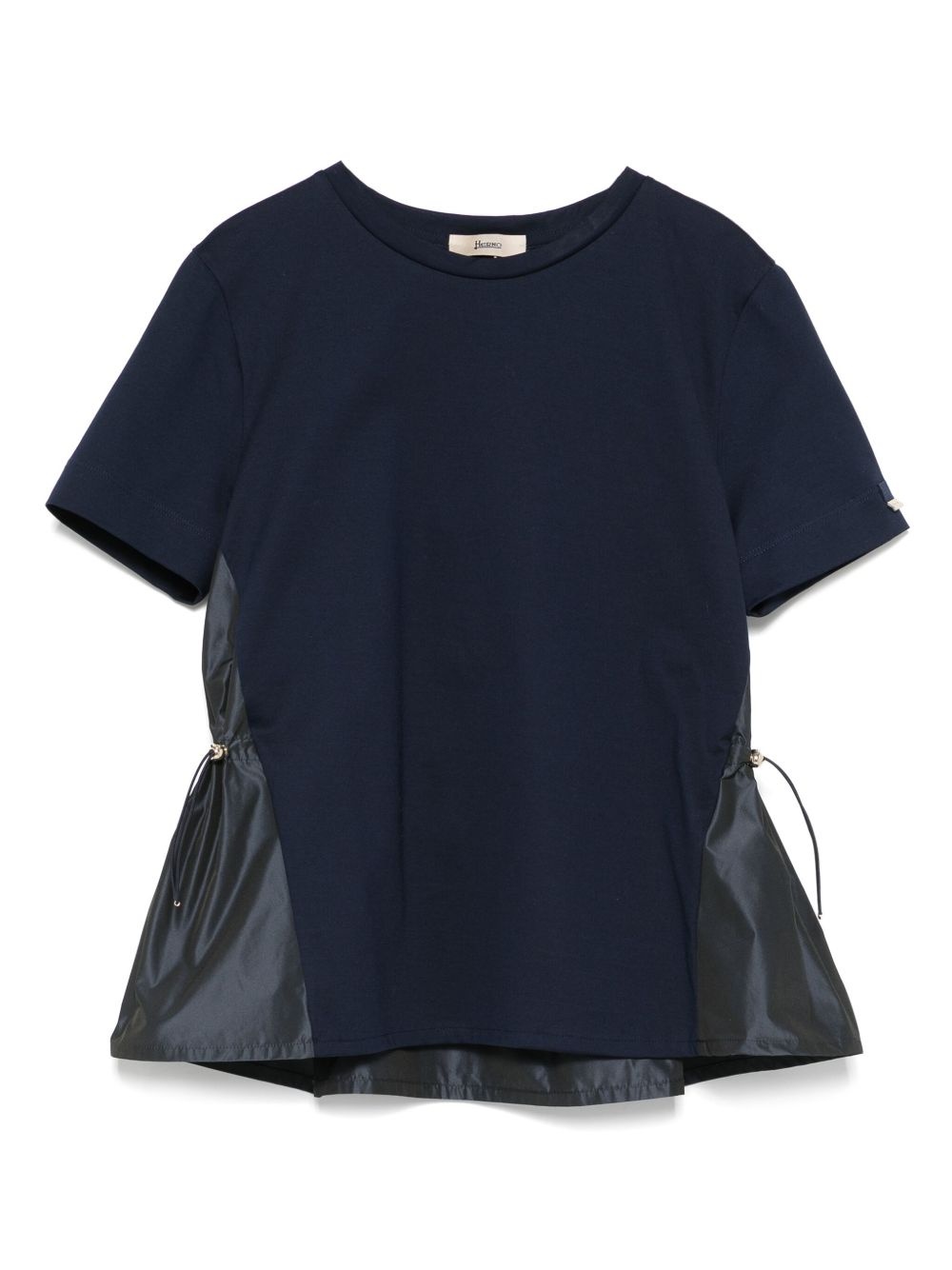 panelled T-shirt - 1