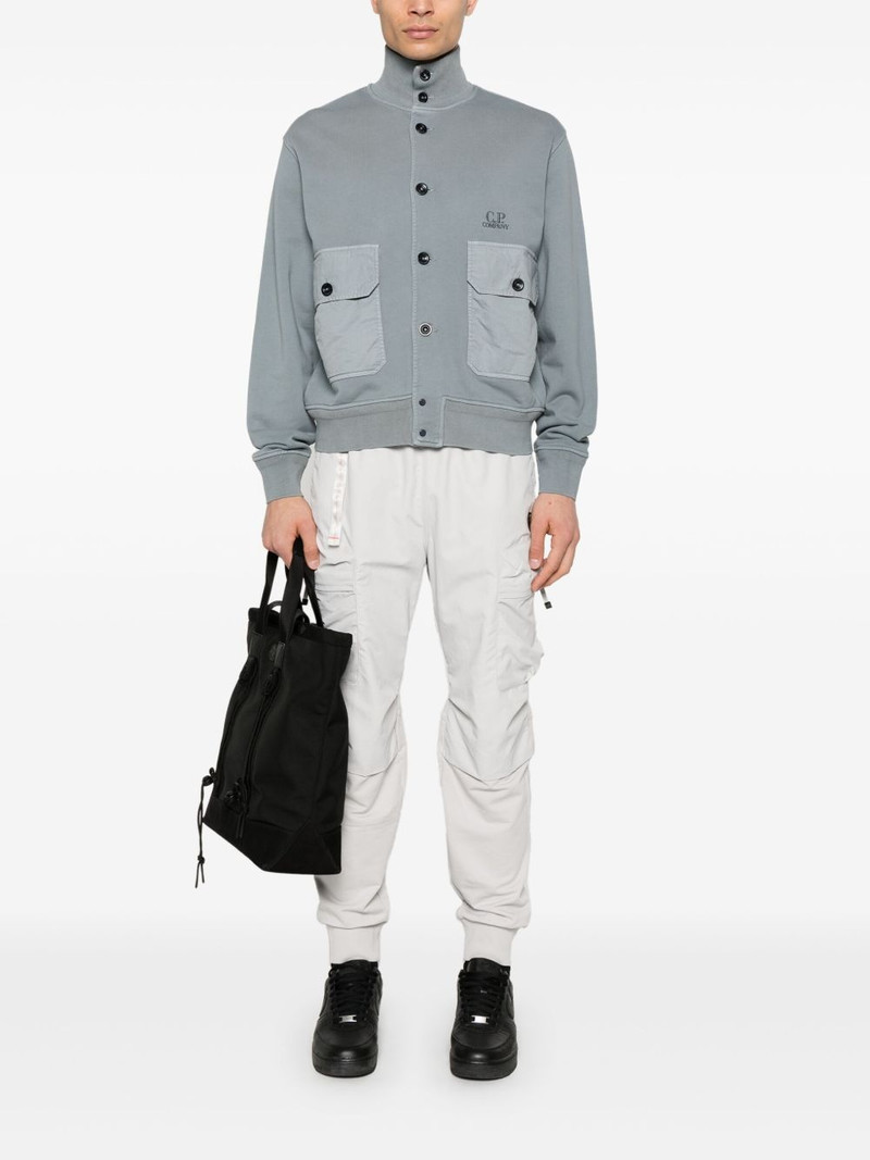 C.P. Company logo-embroidered jacket outlook