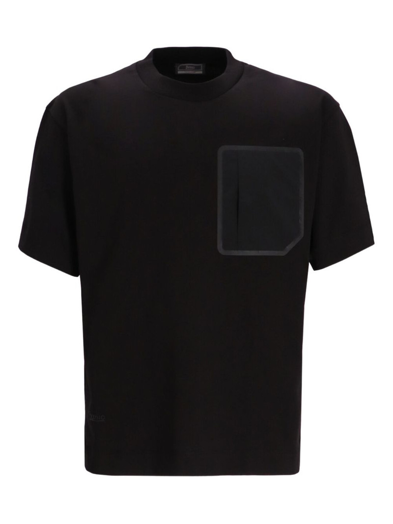 pocket cotton T-shirt 1