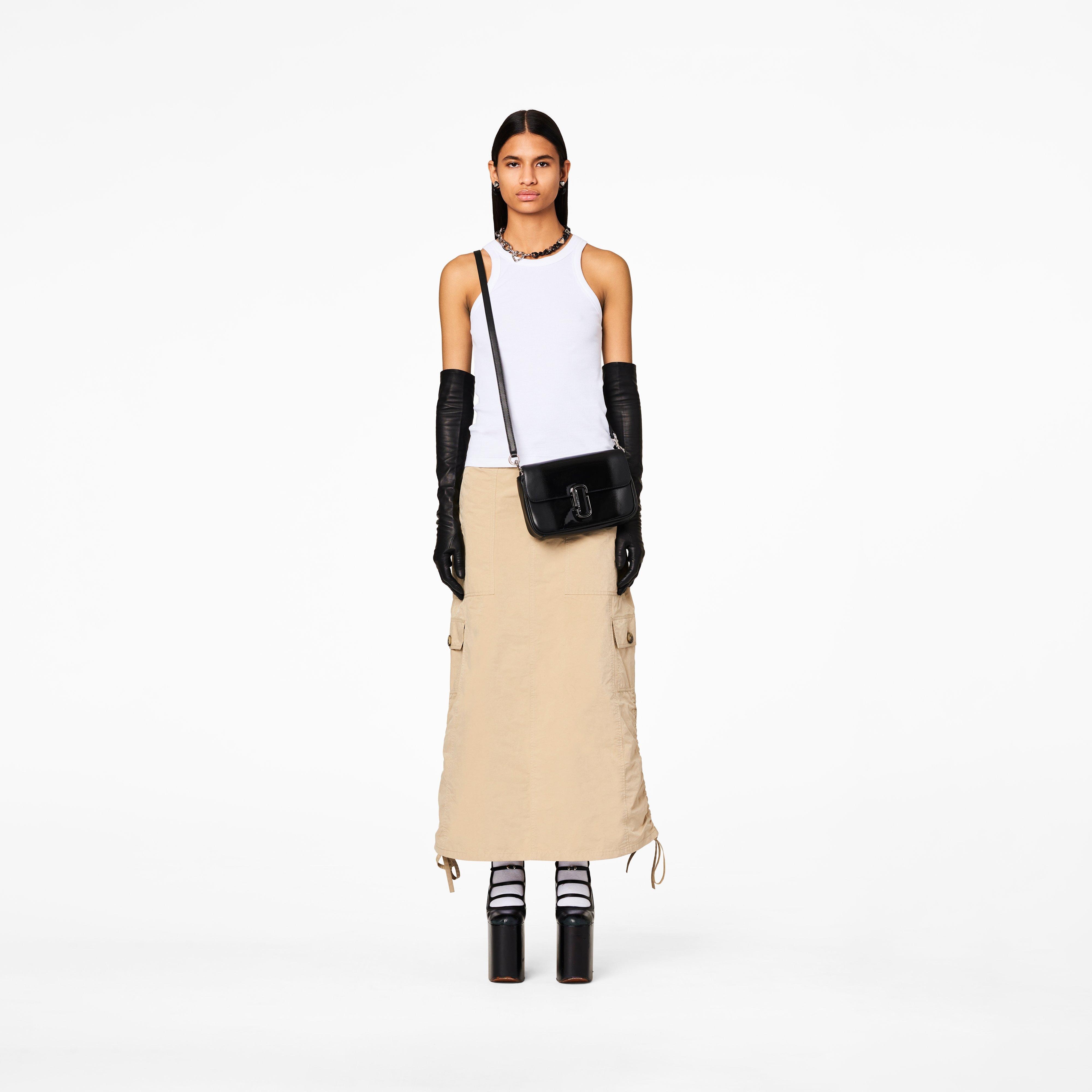 THE SHADOW PATENT LEATHER J MARC SHOULDER BAG - 4