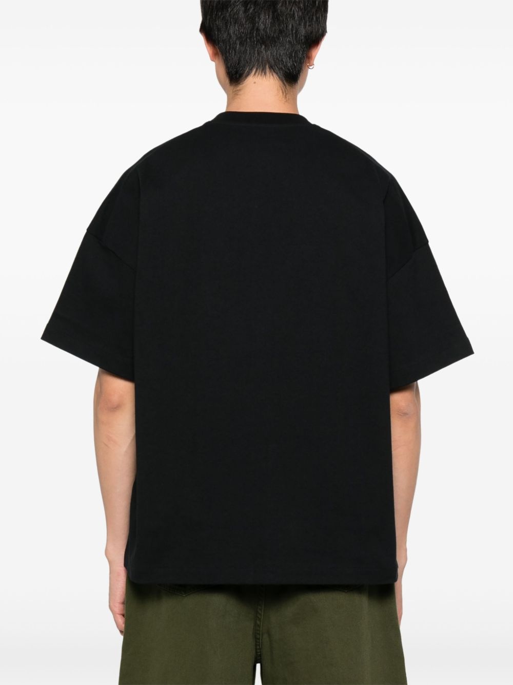 logo-print T-shirt - 3
