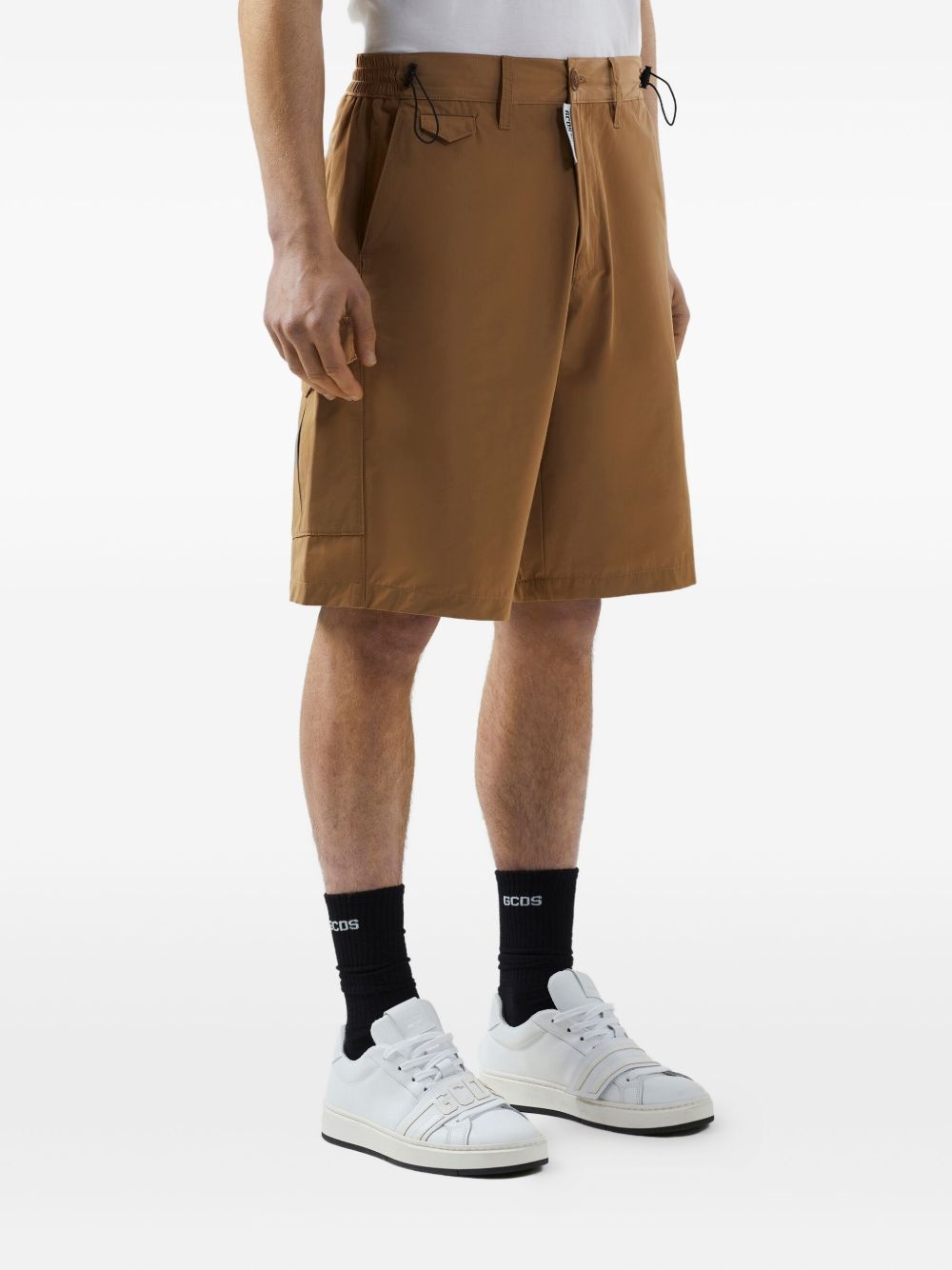 drawstring-waist bermuda shorts - 4
