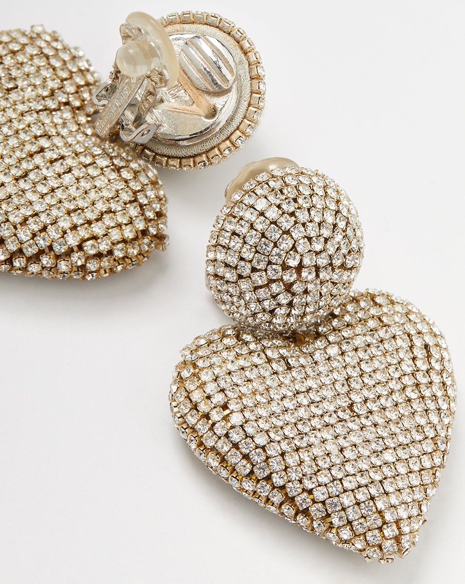 CORA CRYSTAL EARRINGS | CLIP BACKING - 1